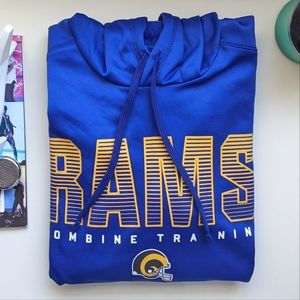 NWOT New Era Rams Combine Training Hoodie